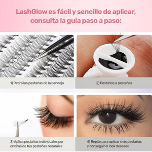 Lash Glow™ | Extensión de pestañas postizas