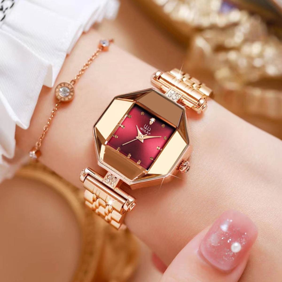 🔥PRODUCTO EXCLUSIVO | Reloj Ruby de lujo para el deseo♦️