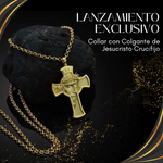 LANZAMIENTO EXCLUSIVO | ⛪Jesucristo Crucifijo colgante collar🙏.